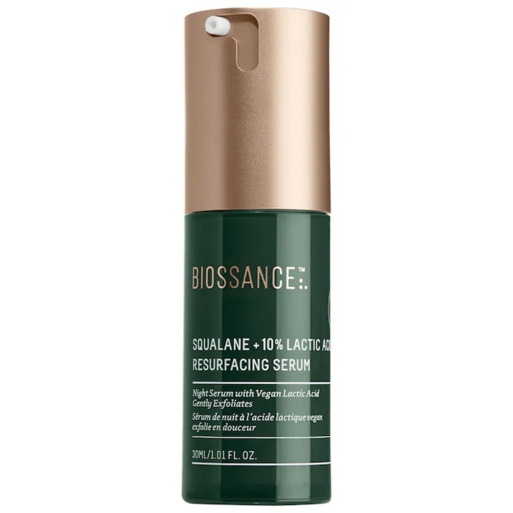 New without box Biossance squalane + lactic acid resurfacing night serum